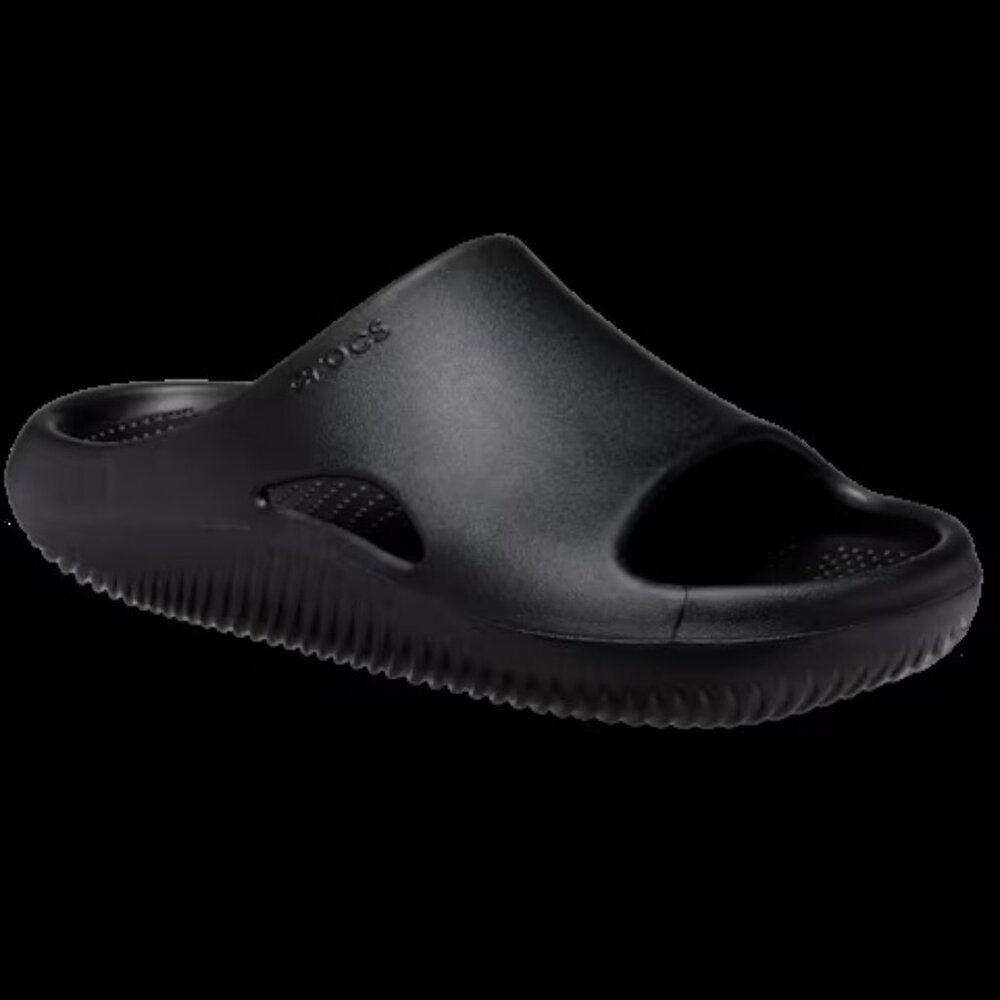 Crocs Mellow Recovery Slide, M 9 W 11 Black Sandals